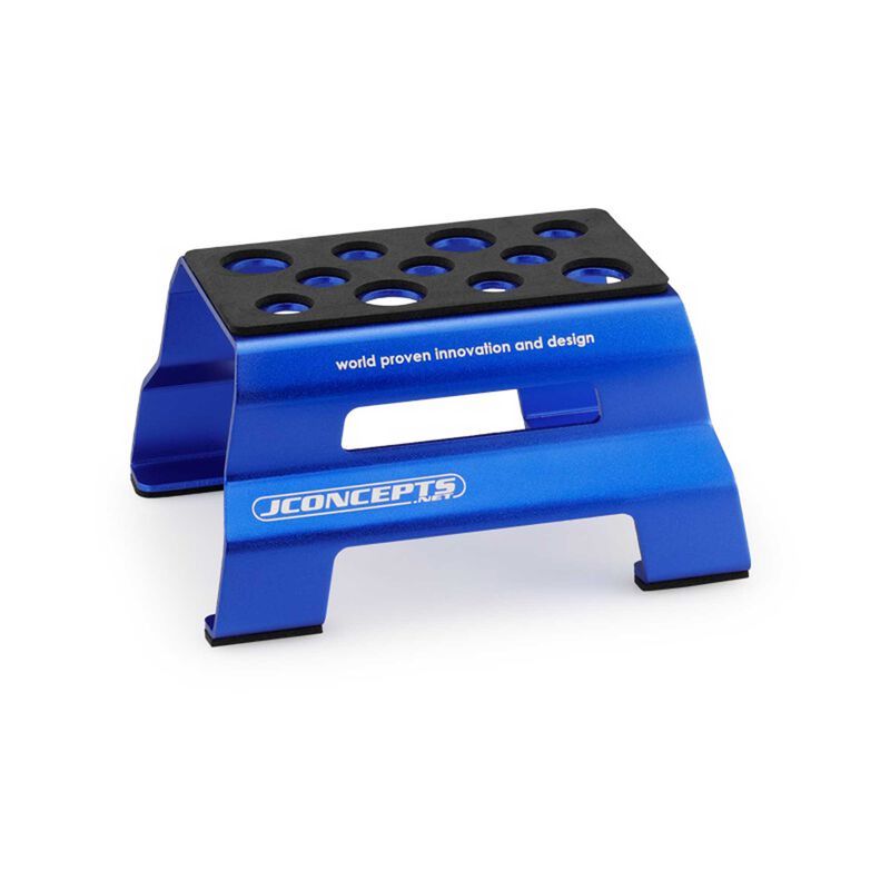 2903-1  Metal Car Stand, Blue