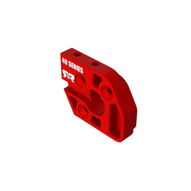 320603   Aluminum Motor Plate 49 Series Red