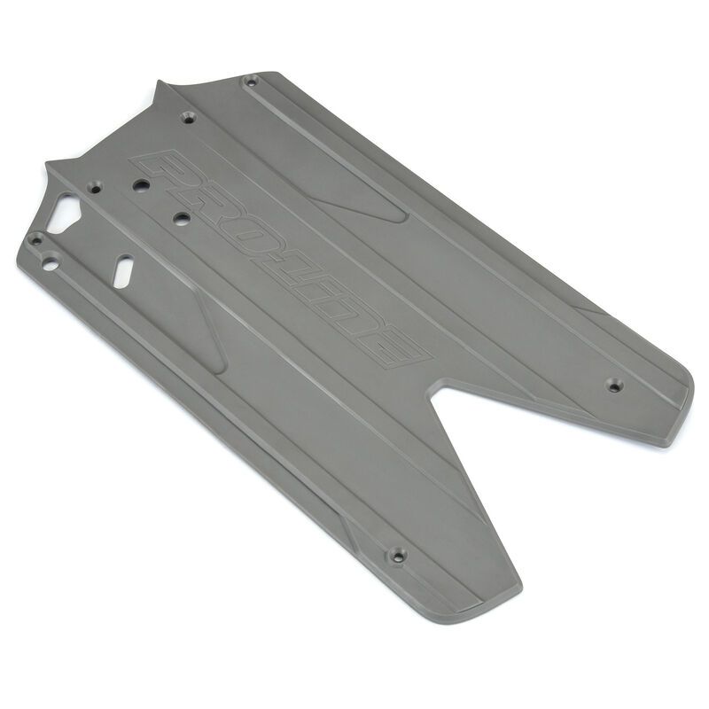 PRO639705  Bash Armor Chassis Protector (Stone Gray) for ARRMA 3S Long WB