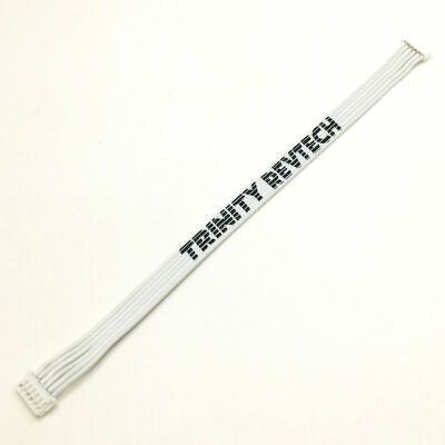 TEP3104  Ultra Flexi Flat Sensor Wire with Trinity Logo White: 150mm