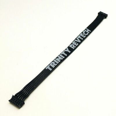 TEP3103  Ultra Flexi Flat Sensor Wire with Trinity Logo, Black: 125mm