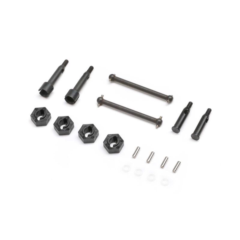 1764  Drive Shafts, Axles, Wheel Hexes: Micro-B