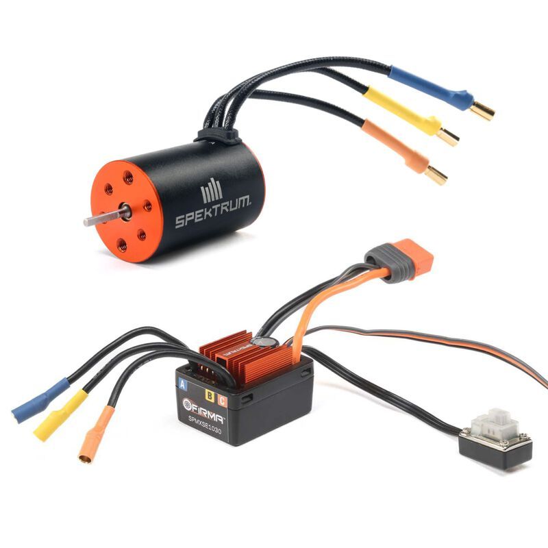 SPMXSEMC14   Firma 30A Brushless Smart ESC / 4500Kv Motor Combo: Minis