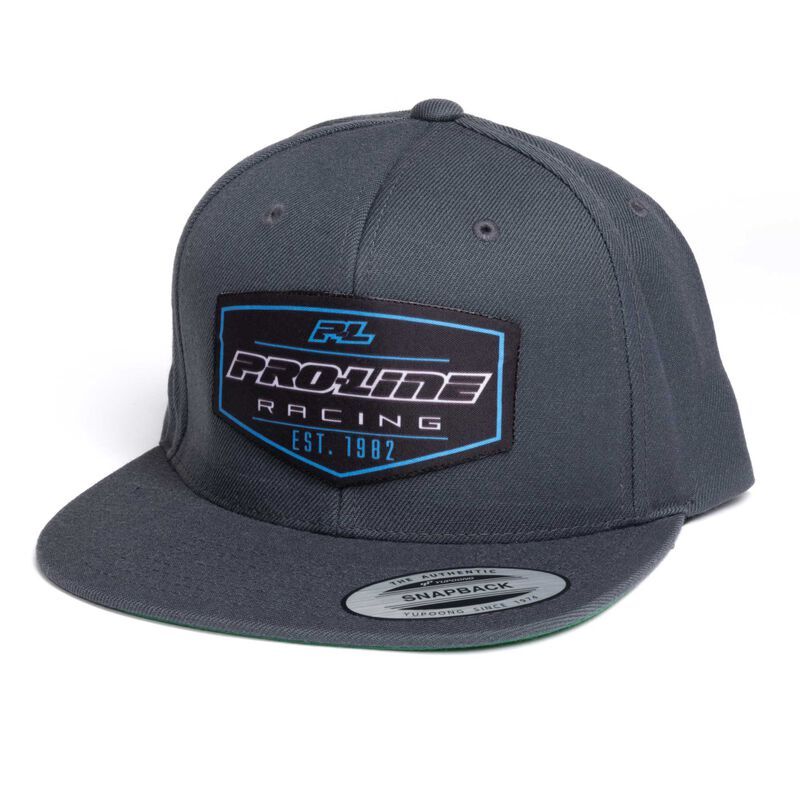PRO986200   Pro-Line Crest Graphite Snapback Hat