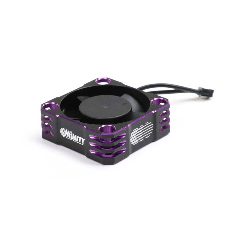 TEP3084 Aluminum 30x30mm Ball Bearing Fan Purple