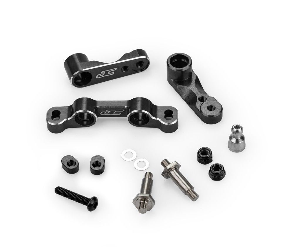 5209-2 RC10B7 | RC10B7D Steering Kit Black