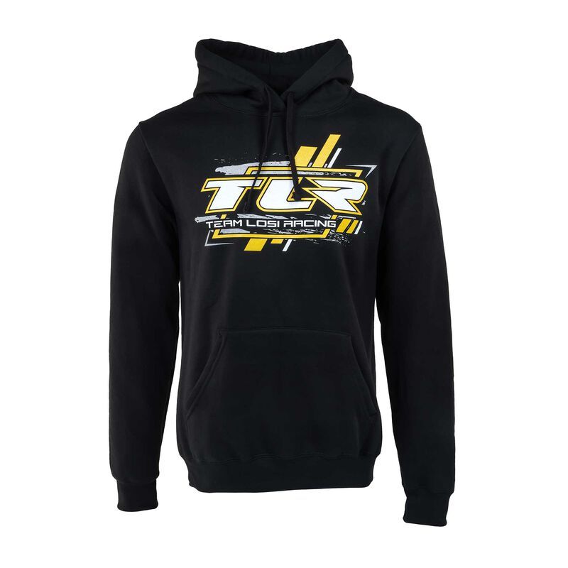 TLR-1044 TLR Team Hoodie Black Large