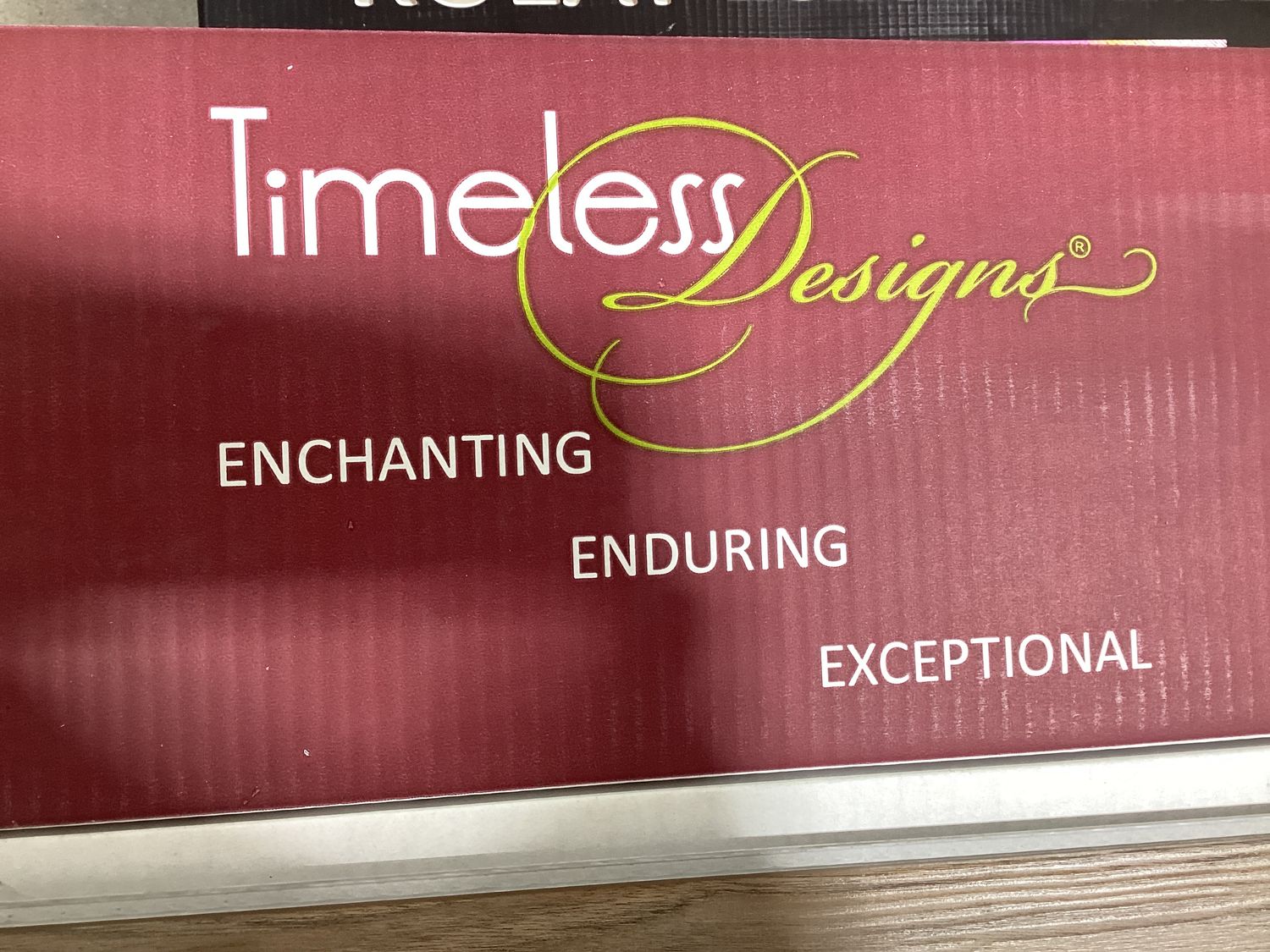 Timeless Designs 12mil