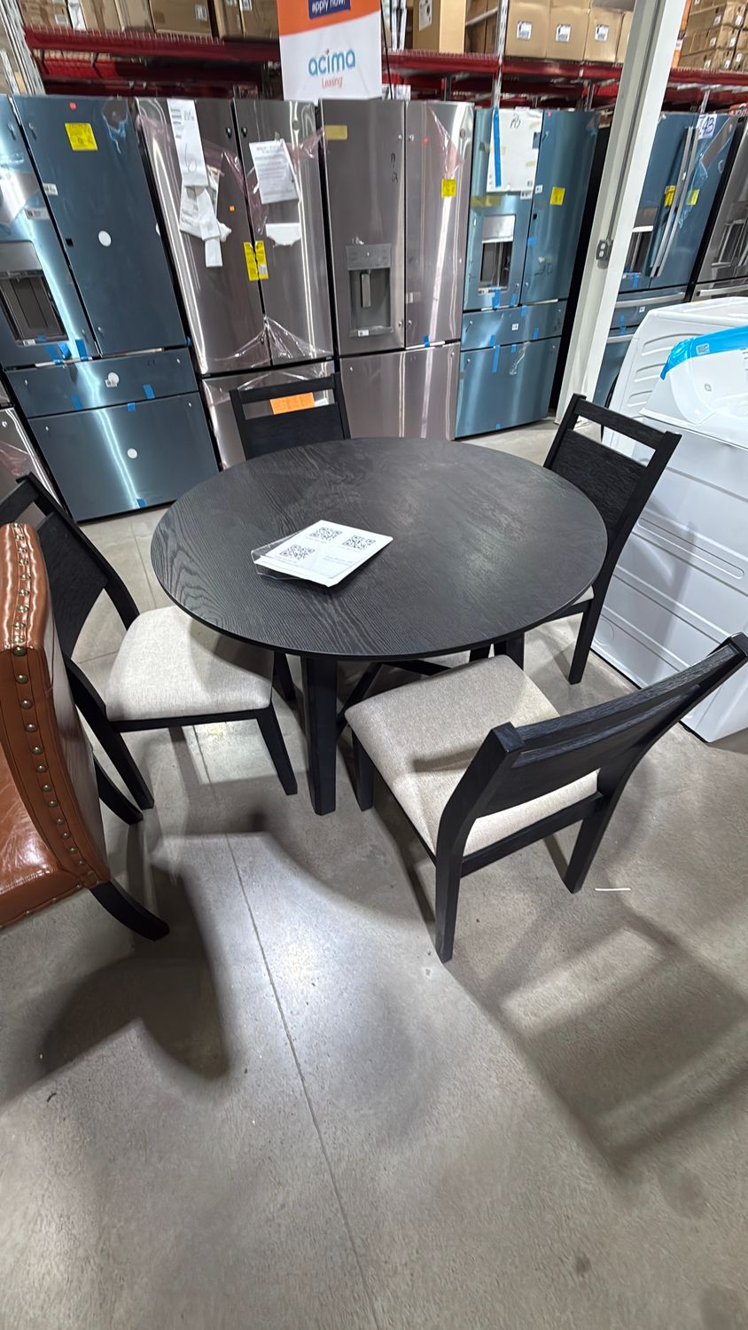 Victor 5PC Round Dining Set