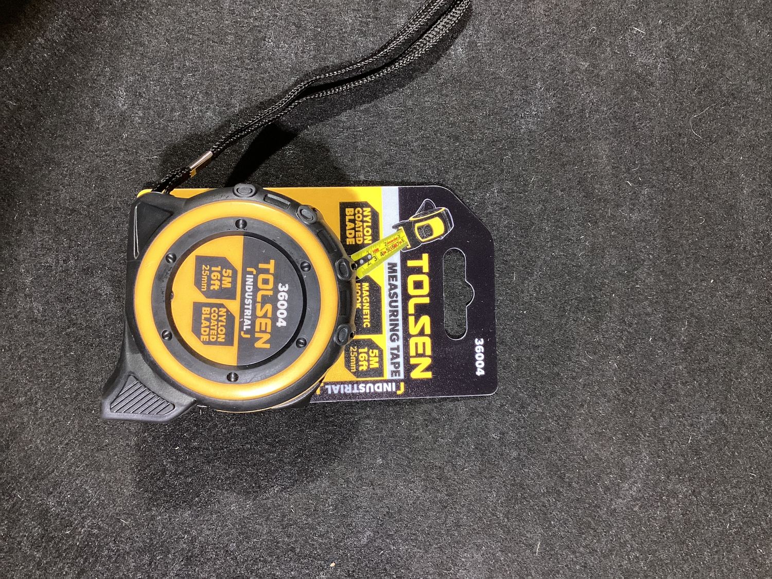 16’ Tape Measure 36009, Details Most: 36004