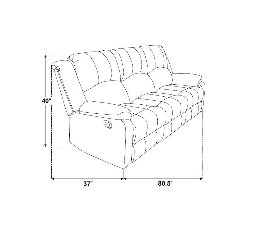 Westwood, Color: Black, Details: Sofa