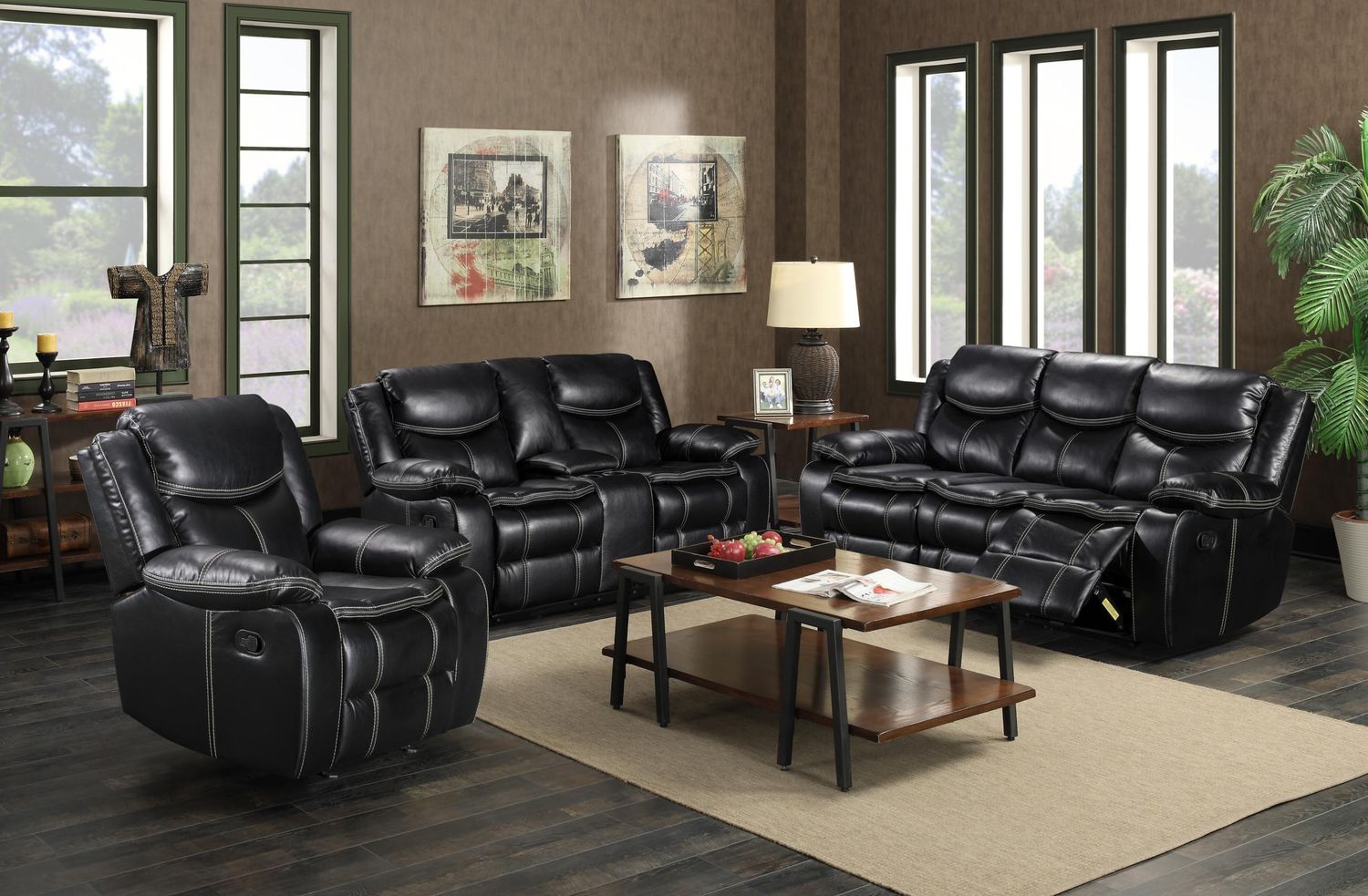 Emerson Glider, Details: Black, Details More: Sofa