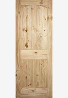Interior Door Slabs, Details: 2 Panel AT Knotty Pine, Details More: 18" (1'6")