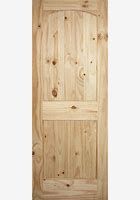 Interior Door Slabs, Details: 2 Panel AT Knotty Pine, Details More: 18" (1'6")