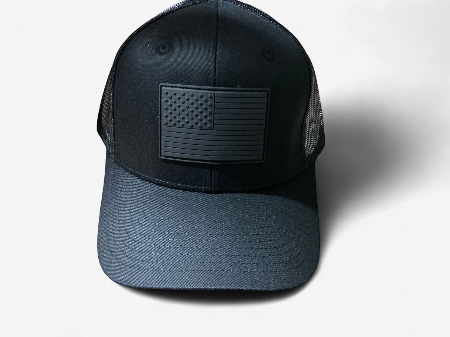American Flag Rubber Patch Black 901 Series Cap