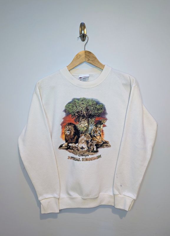 Vintage 90s Walt Disney World Animal Kingdom Sweatshirt (age 10/12)