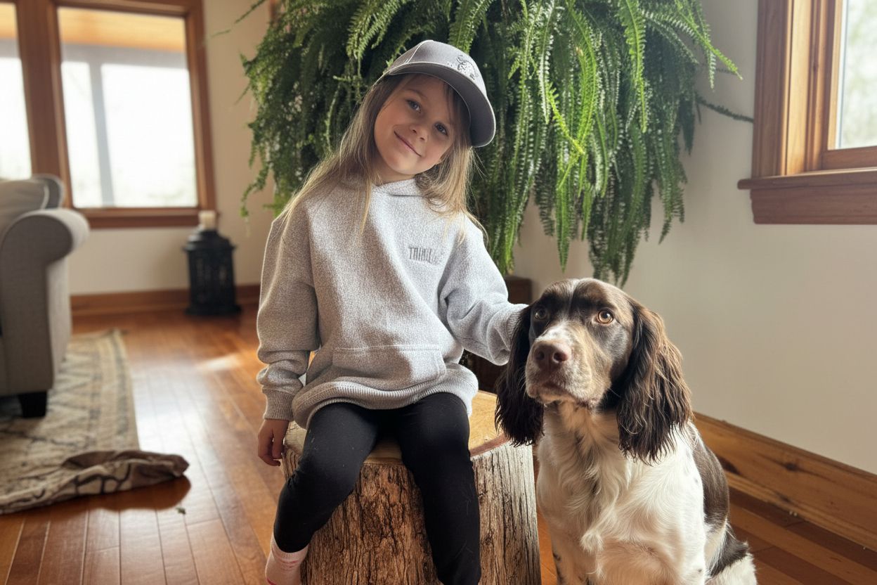 Un essentiel Junior (hoodie tricot)