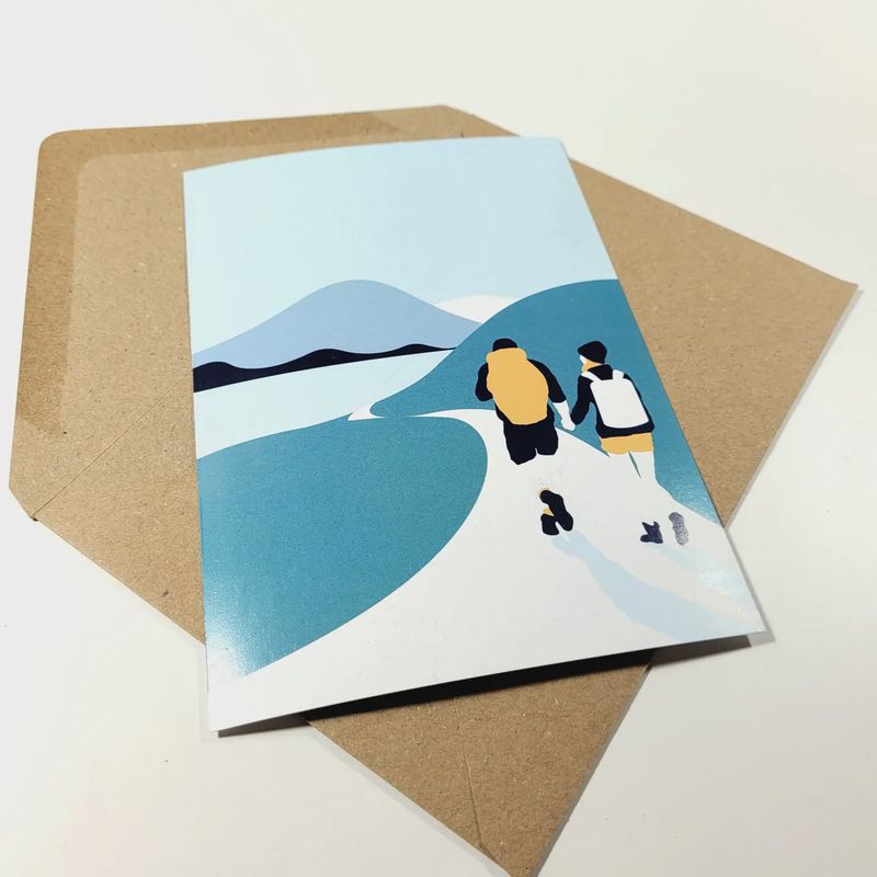 Card - Last Walk of the Summer