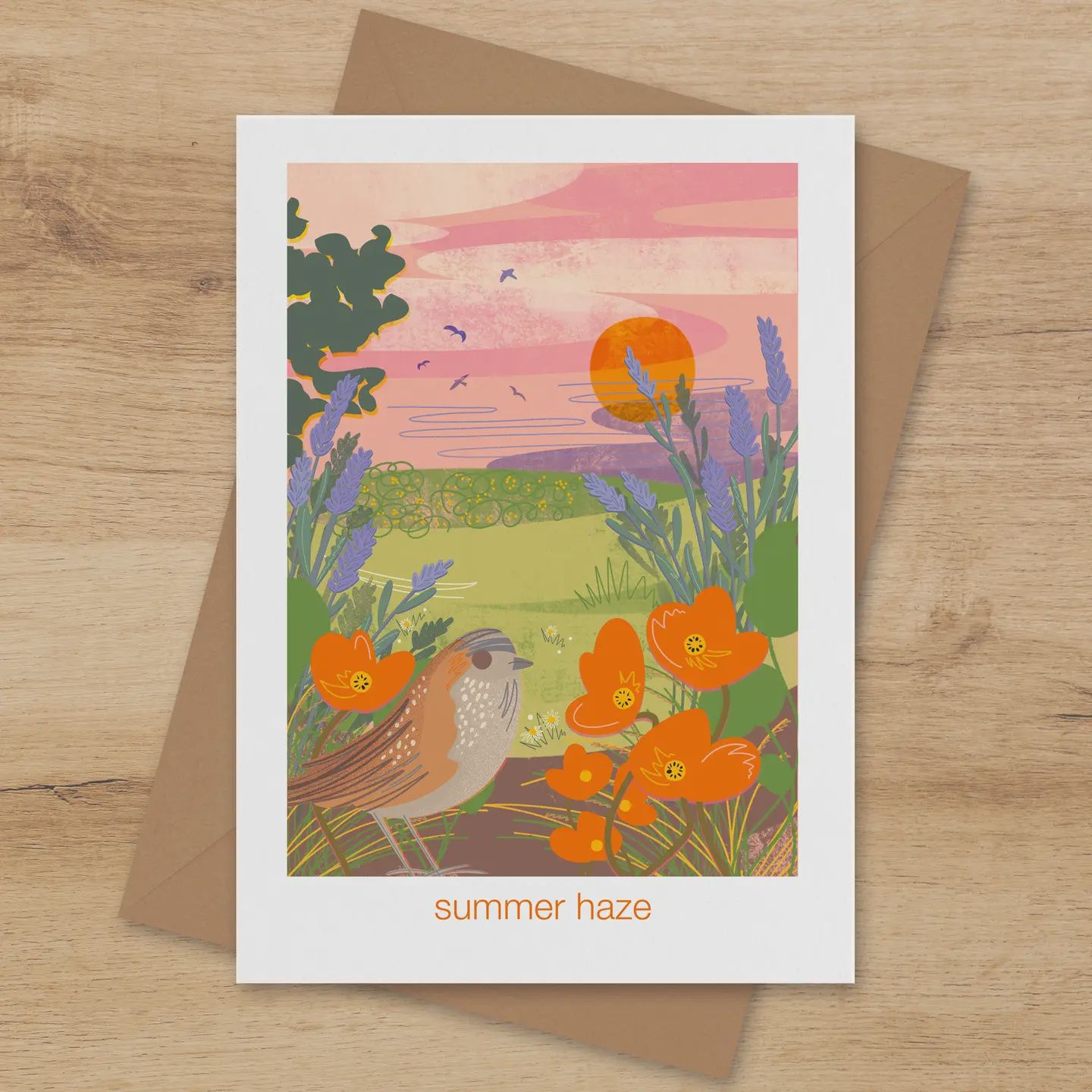 Summer Haze Card - Nature Outdoor
