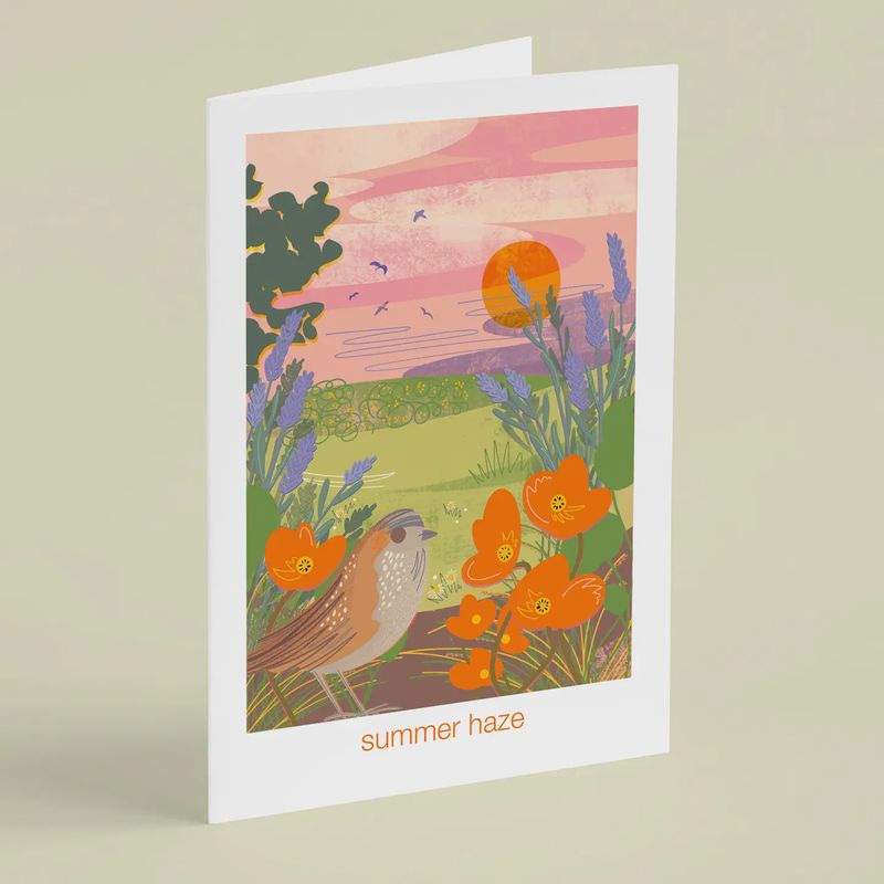 Summer Haze Card - Nature Outdoor
