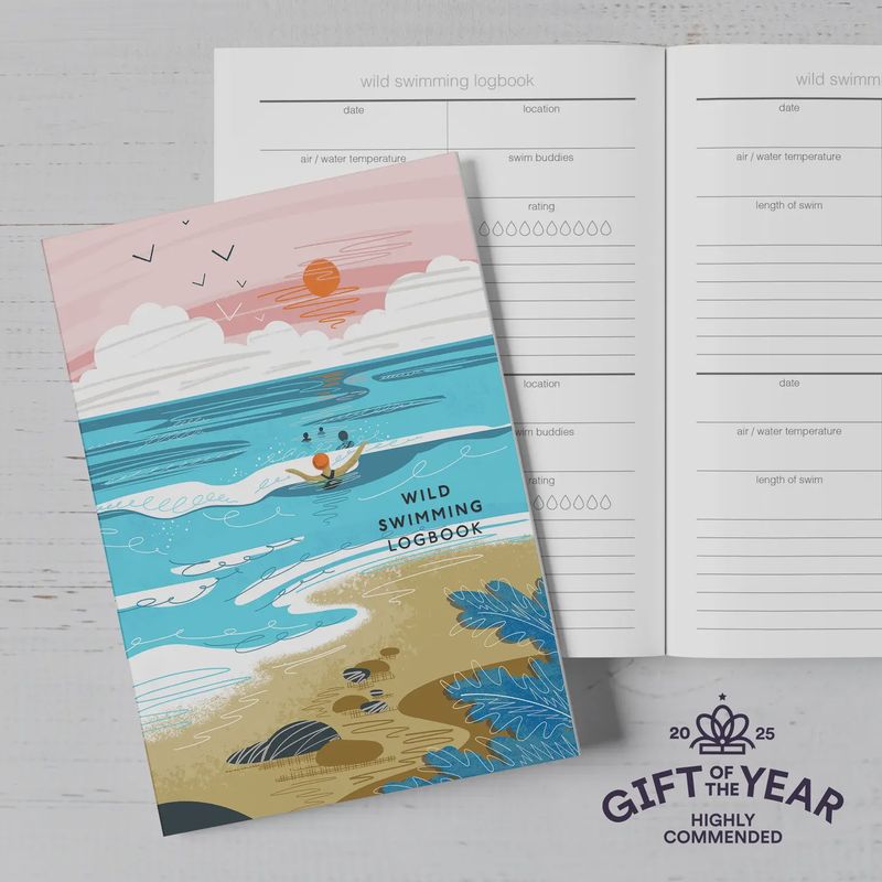 Wild Swimming Logbook - Into the Sea