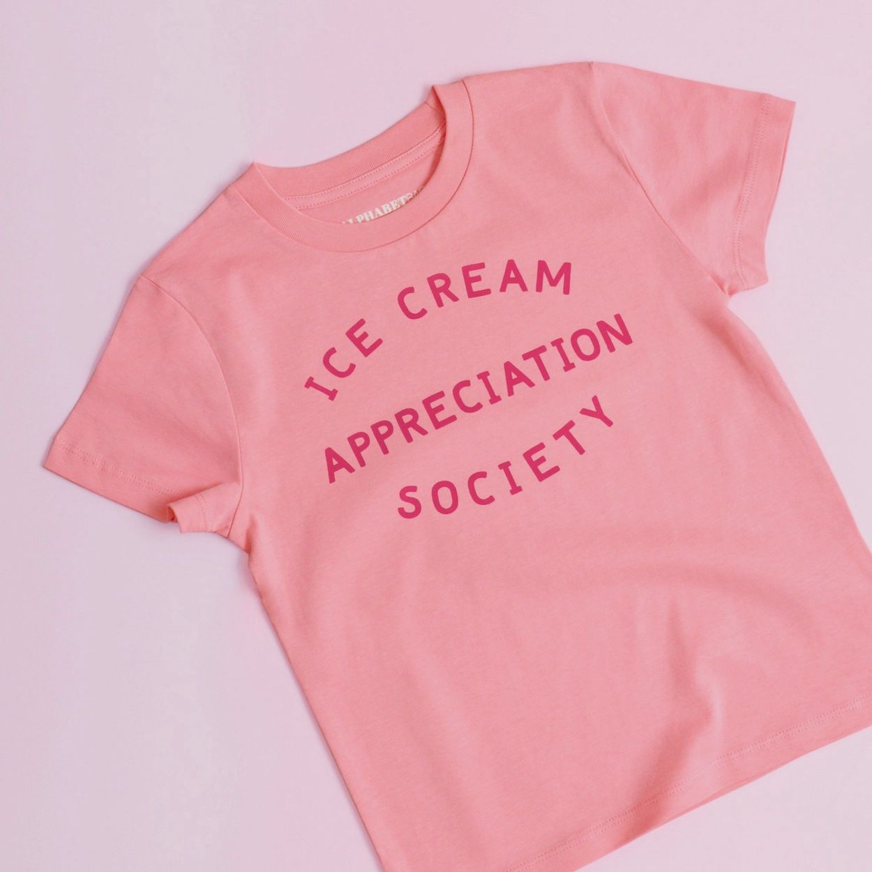 Ice Cream Appreciation Society Kids TShirt - Bubblegum
