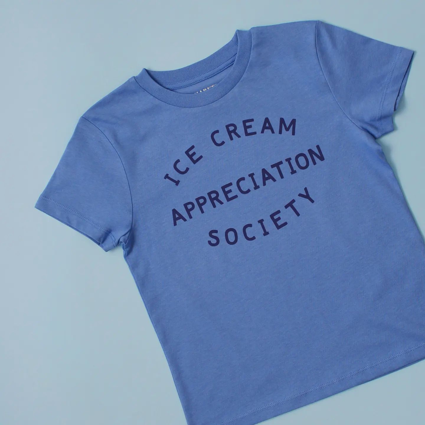 Ice Cream Appreciation Society Kids TShirt - Blue