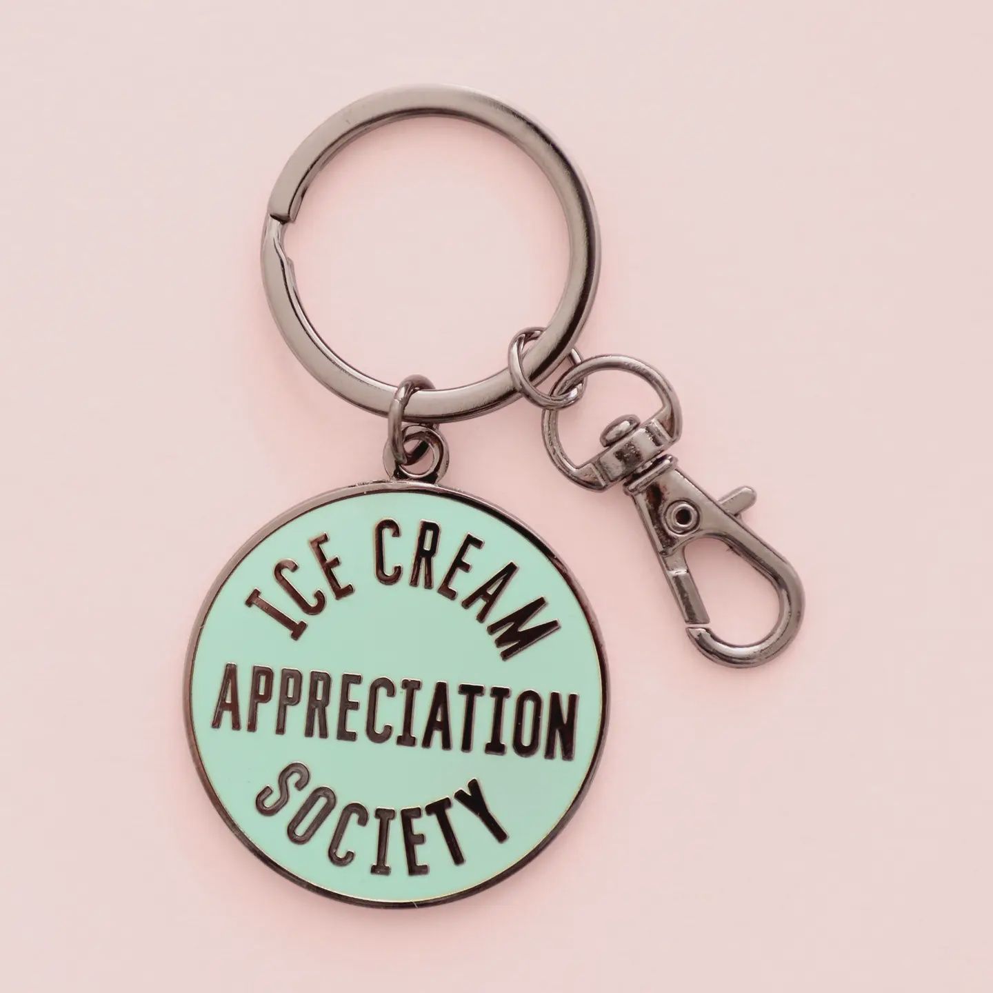 Enamel Keyring - Ice Cream Appreciation Society