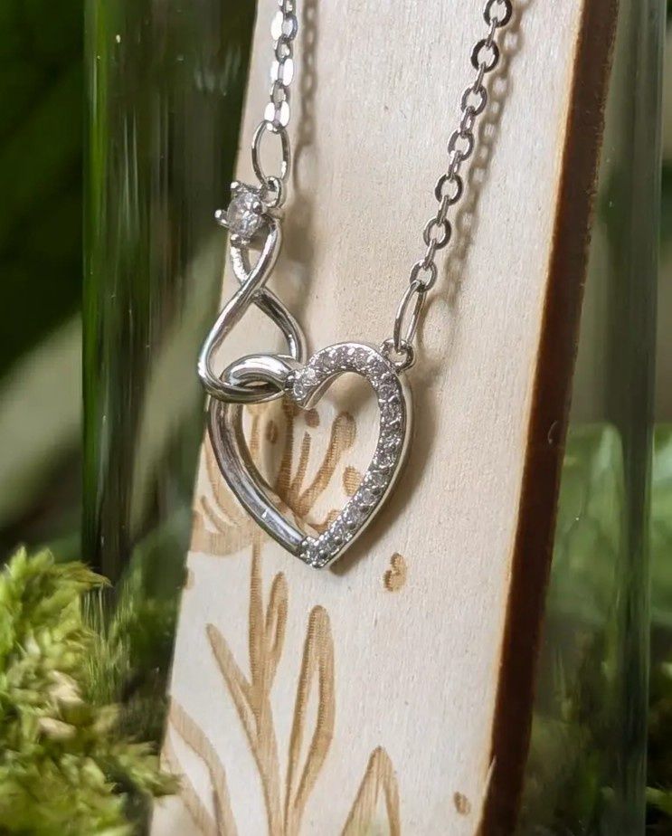 Necklace Infinity Heart - Sterling Silver