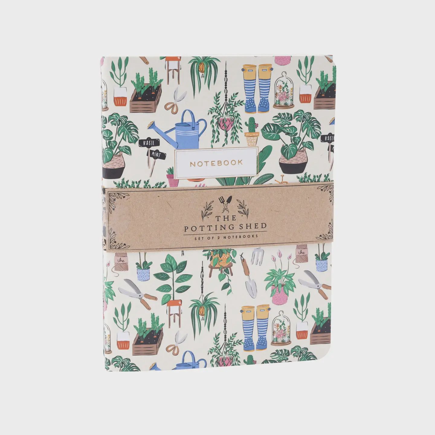 Set of 2 Notebooks - The Potting Shed