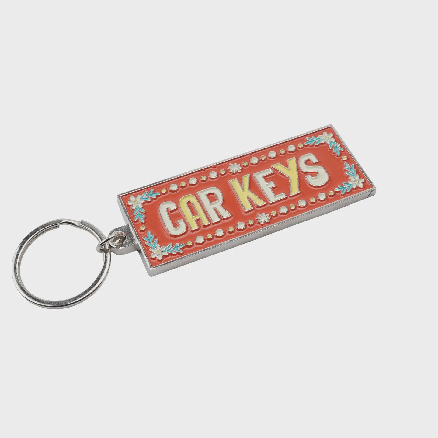 Enamel Keyring - Car Keys