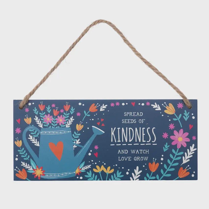 Wooden Sign - Spread Seeds of Kindness