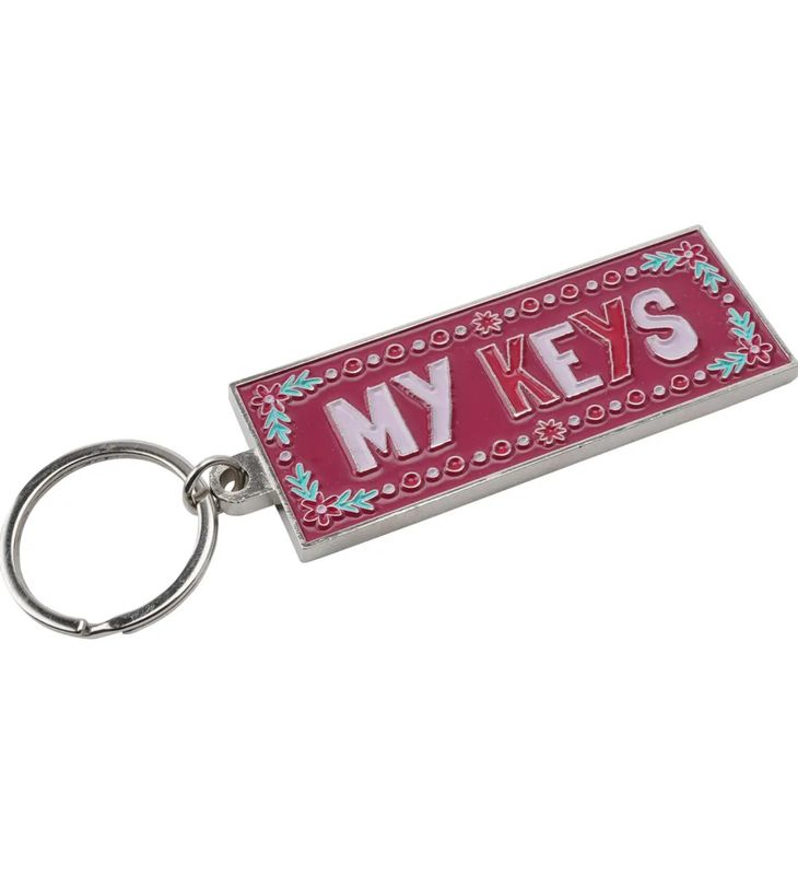 Enamel Keyring - My Keys