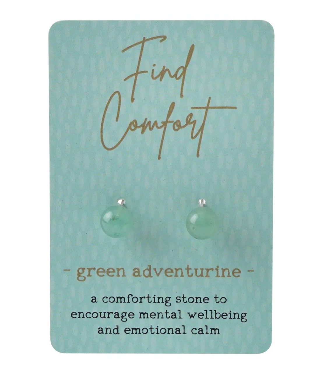 Just Smile Earring - Green Adventurine