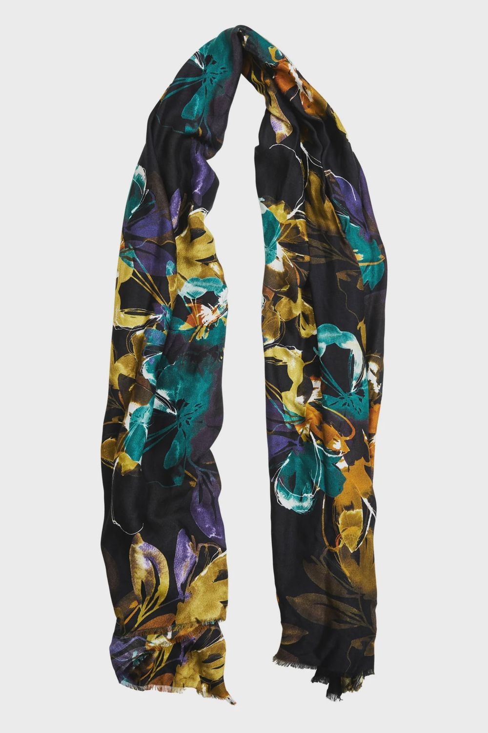 Elsie Scarf - Botanical Black
