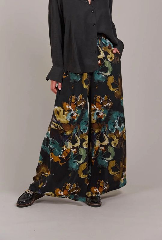 Elsie Pant - Botanical Black