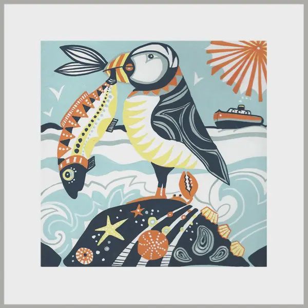 Greeting Card - Proud as a Puffin