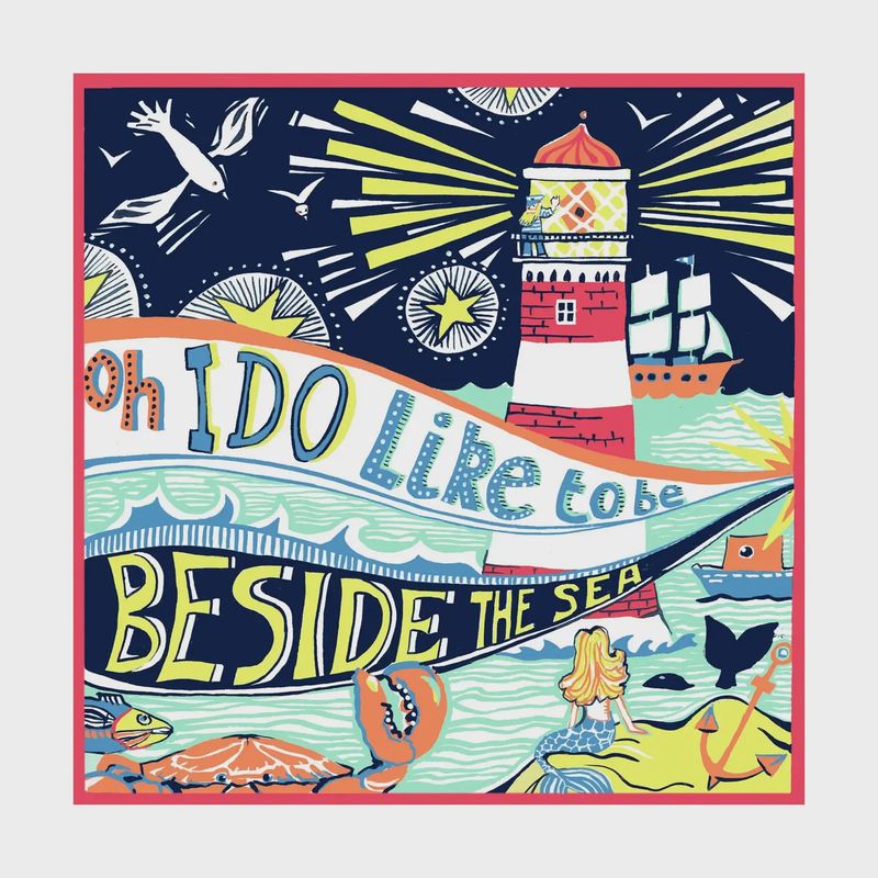 Greetings Card - Beside the Seaside