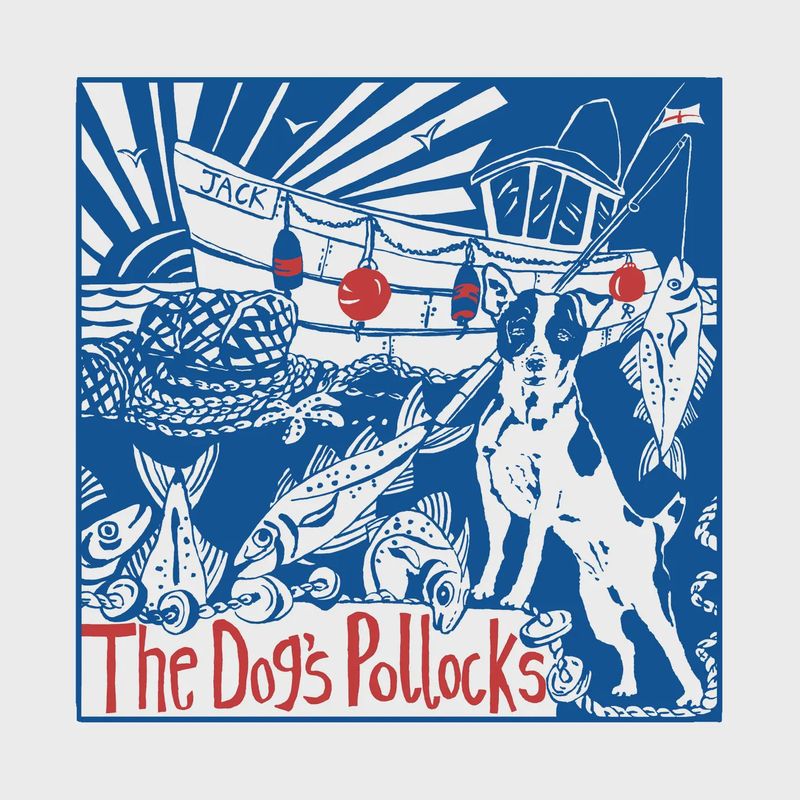 Greeting Card - The Dog&#39;s Pollocks
