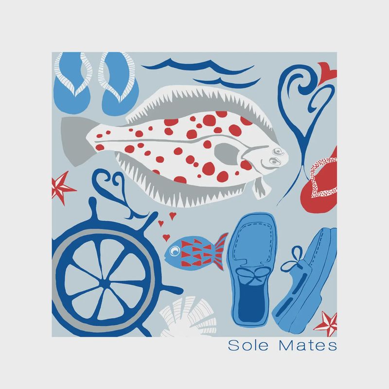 Greeting Card - Sole Mates