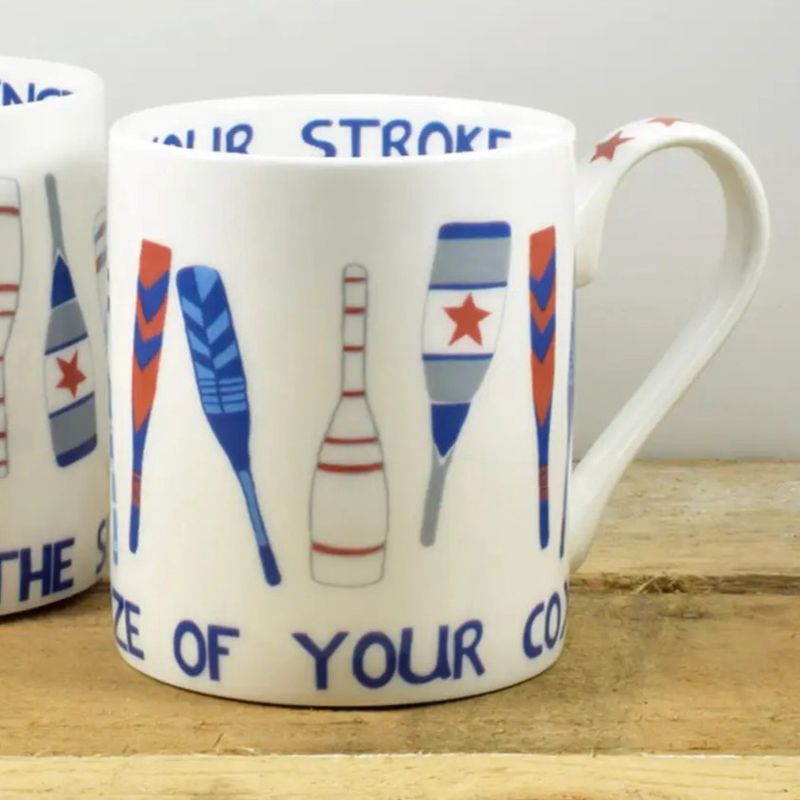 Bone China Mug - Size of your Cox