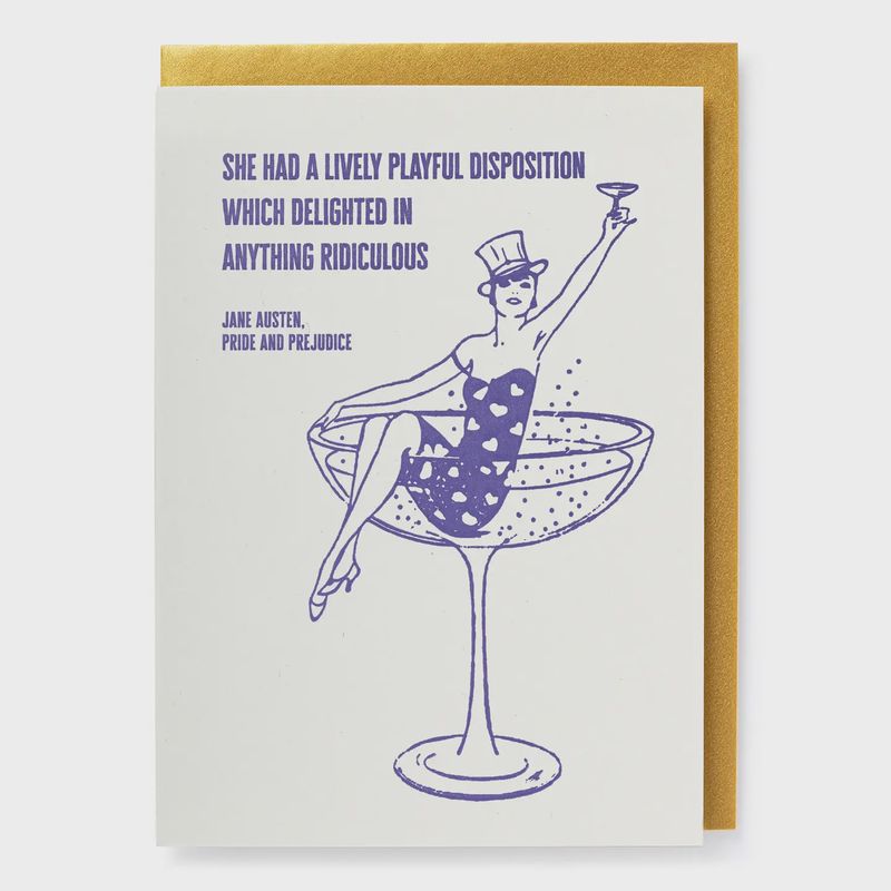 Greeting Card - Playful Disposition