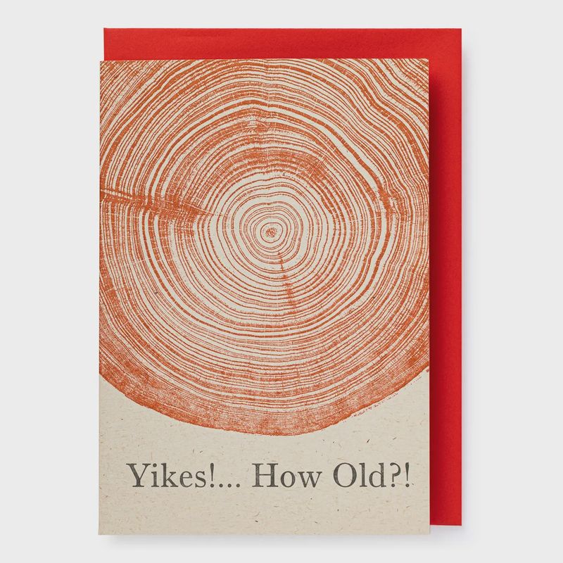 Greeting Card - How Old