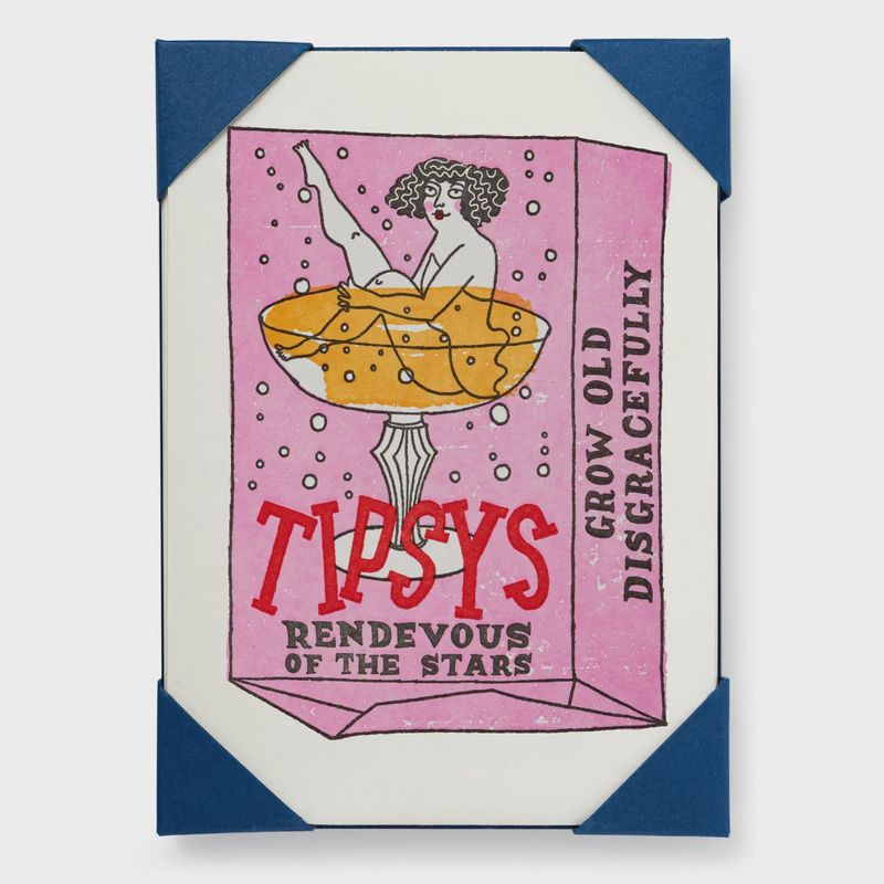 Small Cards 5-Pack - Tipsy Sugar Cube