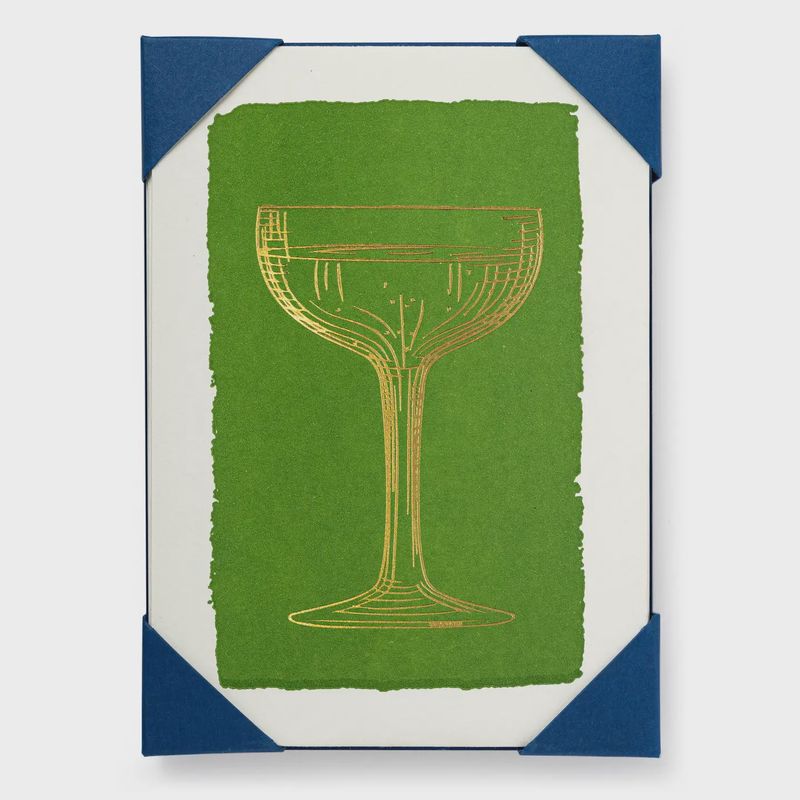 Small Cards 5-Pack - Gold Champagne