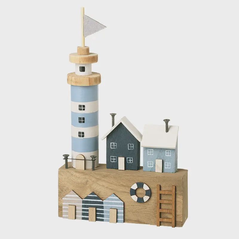 Wooden Nautical Scene
