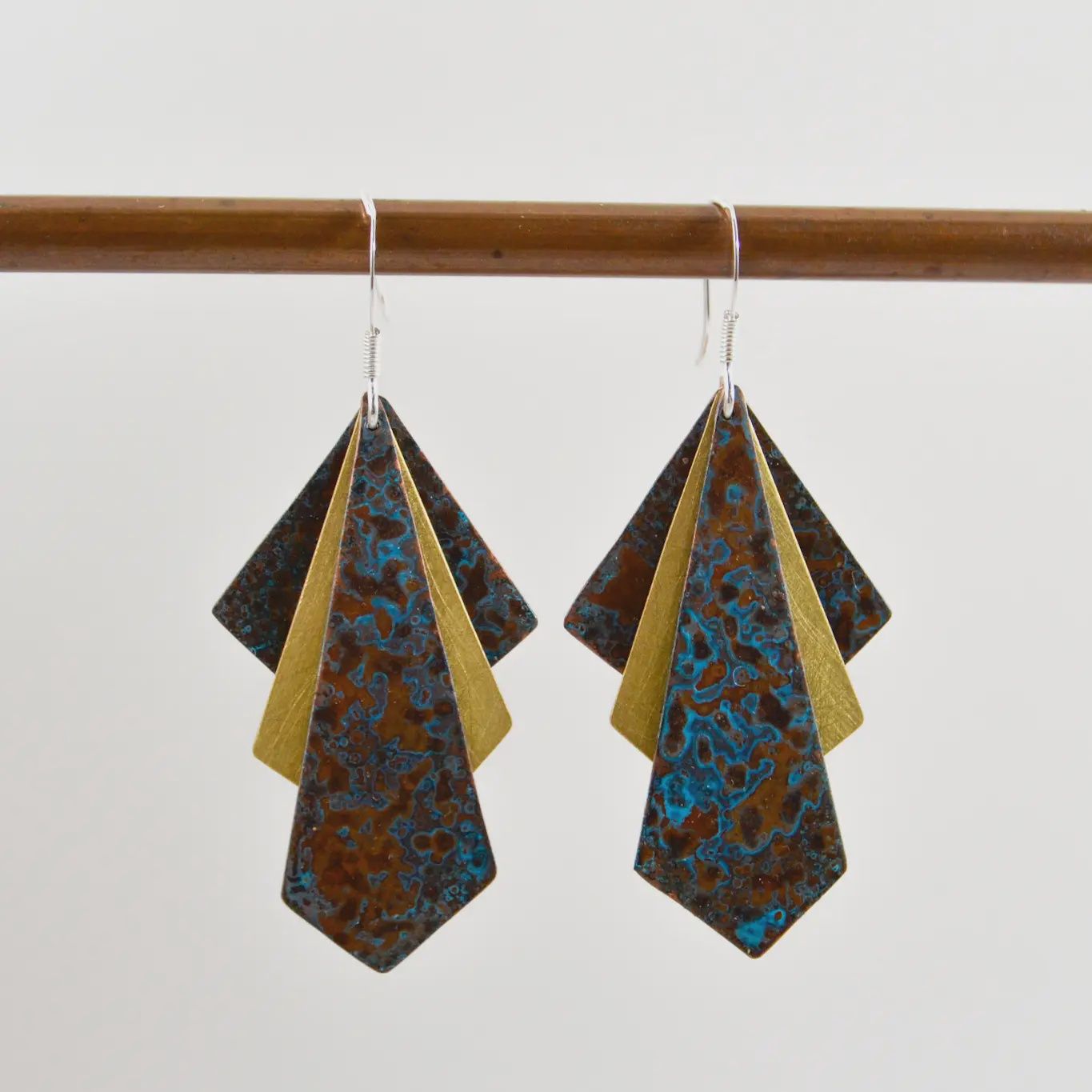 Art Deco Drop Earrings - Design 3