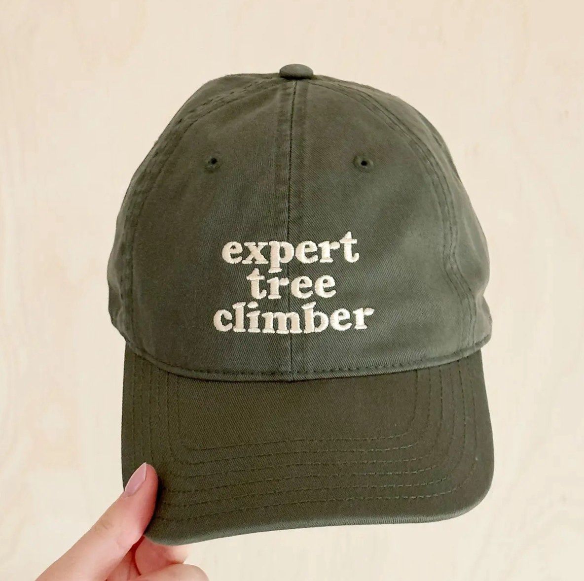 Baseball Cap - Expert Tree Climber - Green