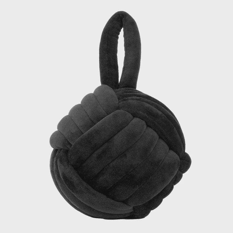 Knot Velvet Door Stop