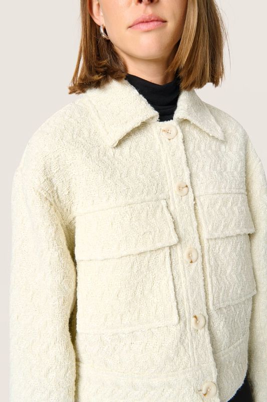 Maree Short Jacket - Whisper White